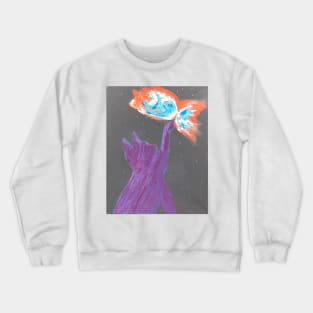 Galaxy Cat Crewneck Sweatshirt